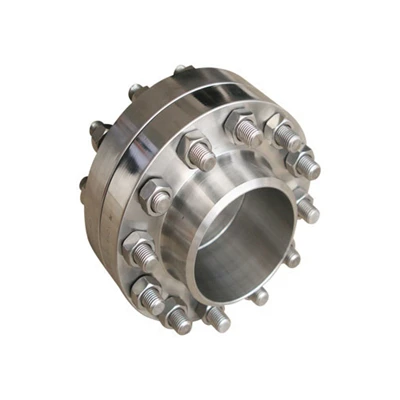 Monel K500 125-250 AARH-flens met lasnek (WN).