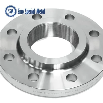 Monel K500 DIN 2565-2569 Flenzen met schroefdraad en hals