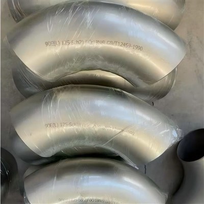 90 graden L 125 SCH20 0Cr18N9 ELLEBOOG