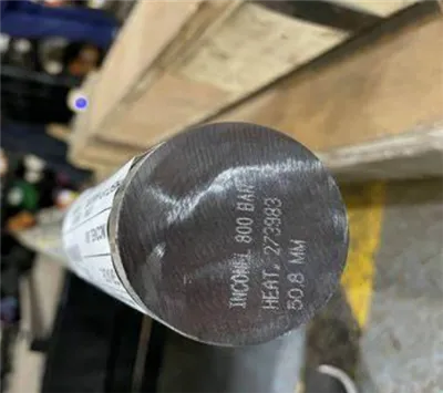 ASTM ASME SB 408 Legering 800 Incoloy 800 UNS N08800 Bar