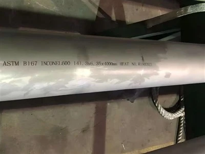 ASTM B167 Inconel 600 buizen – 141,3×6,35×4000 mm